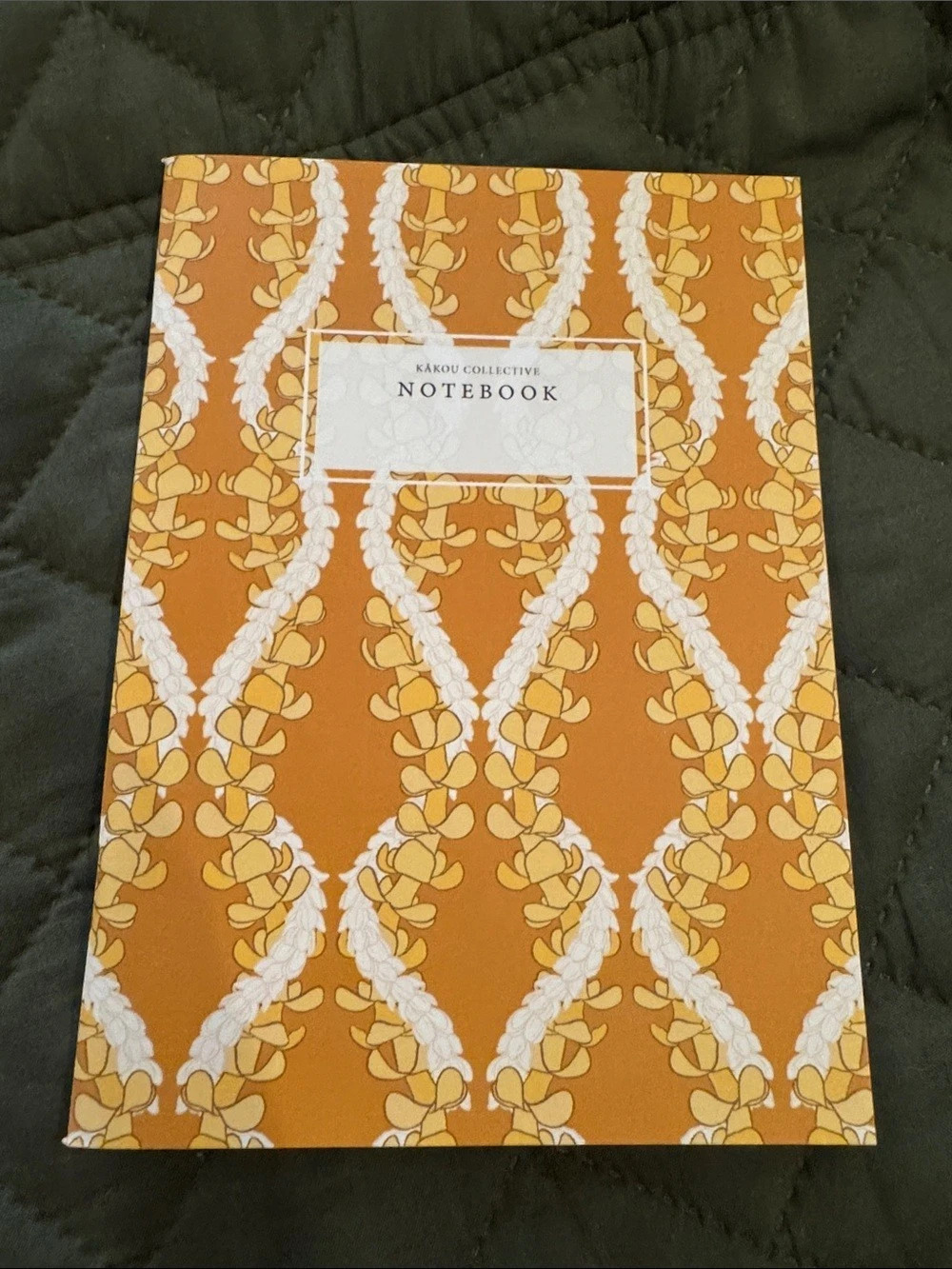 Kākoʻo Collective Onaona Kākoʻo Collective Hawaiian Notebook Journal Orange
